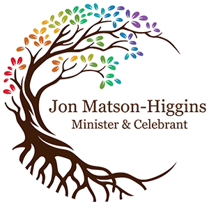 Jon Matson-Higgins, Minister and Celebrant